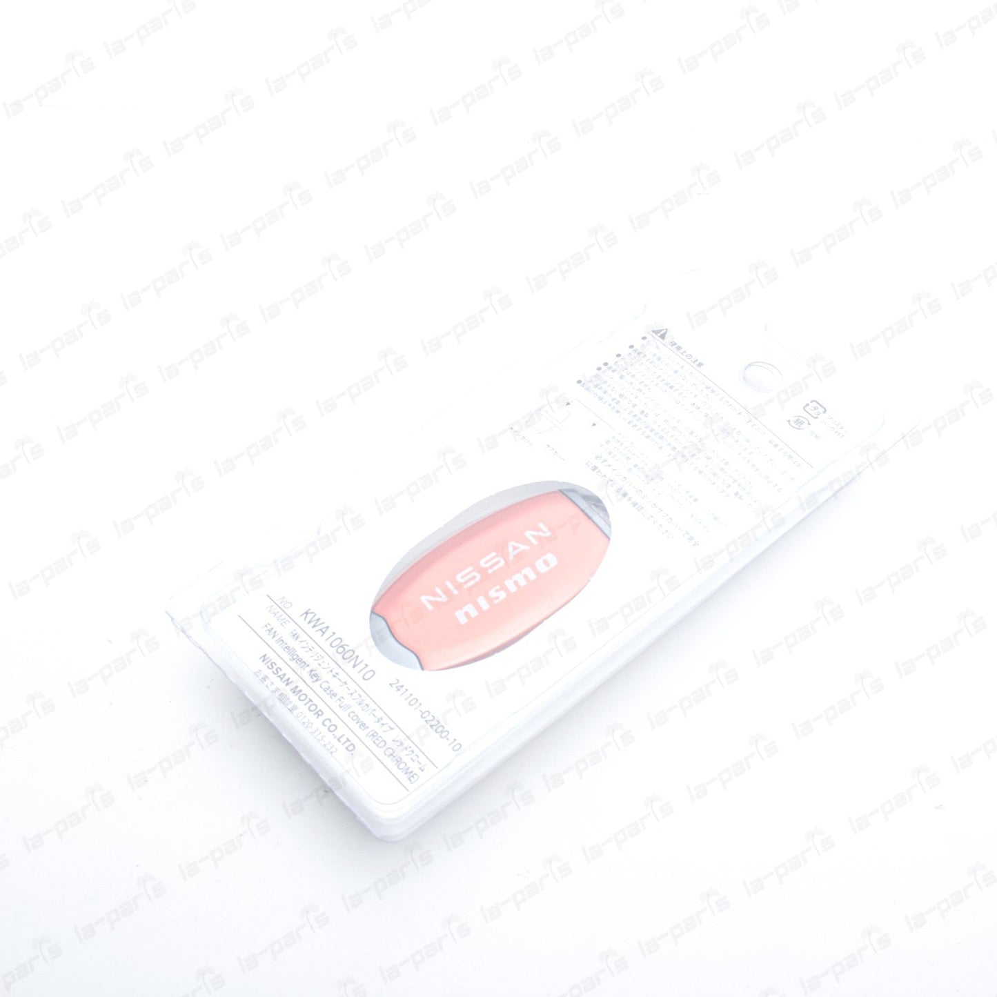 New Genune Nissan NISMO Intelligent Key Case Full Cover Chrome Red KWA10-60N10