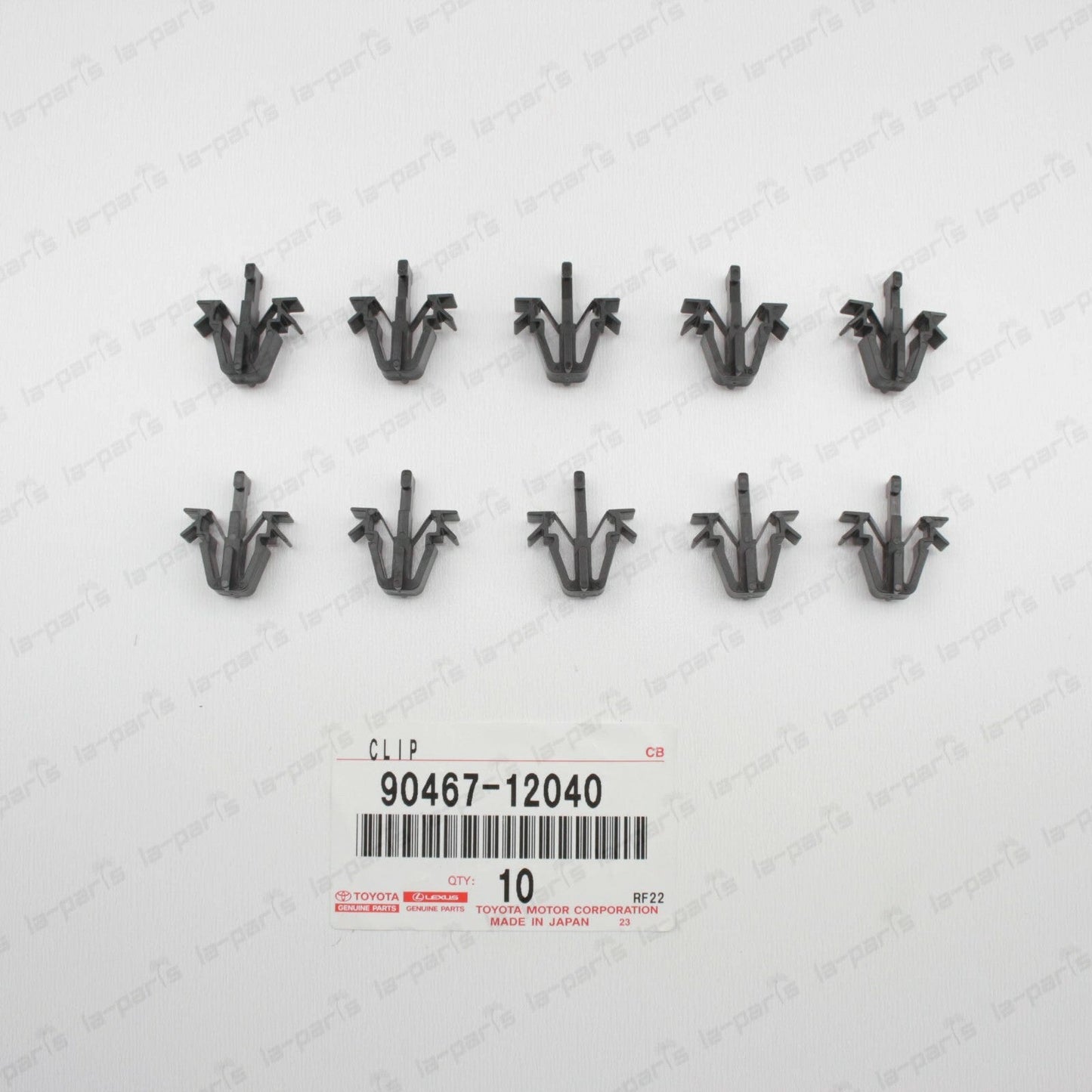 NEW GENUINE TOYOTA TACOMA RAV4 4RUNNER  90467-12040 NEW GRILLE CLIPS 10PC