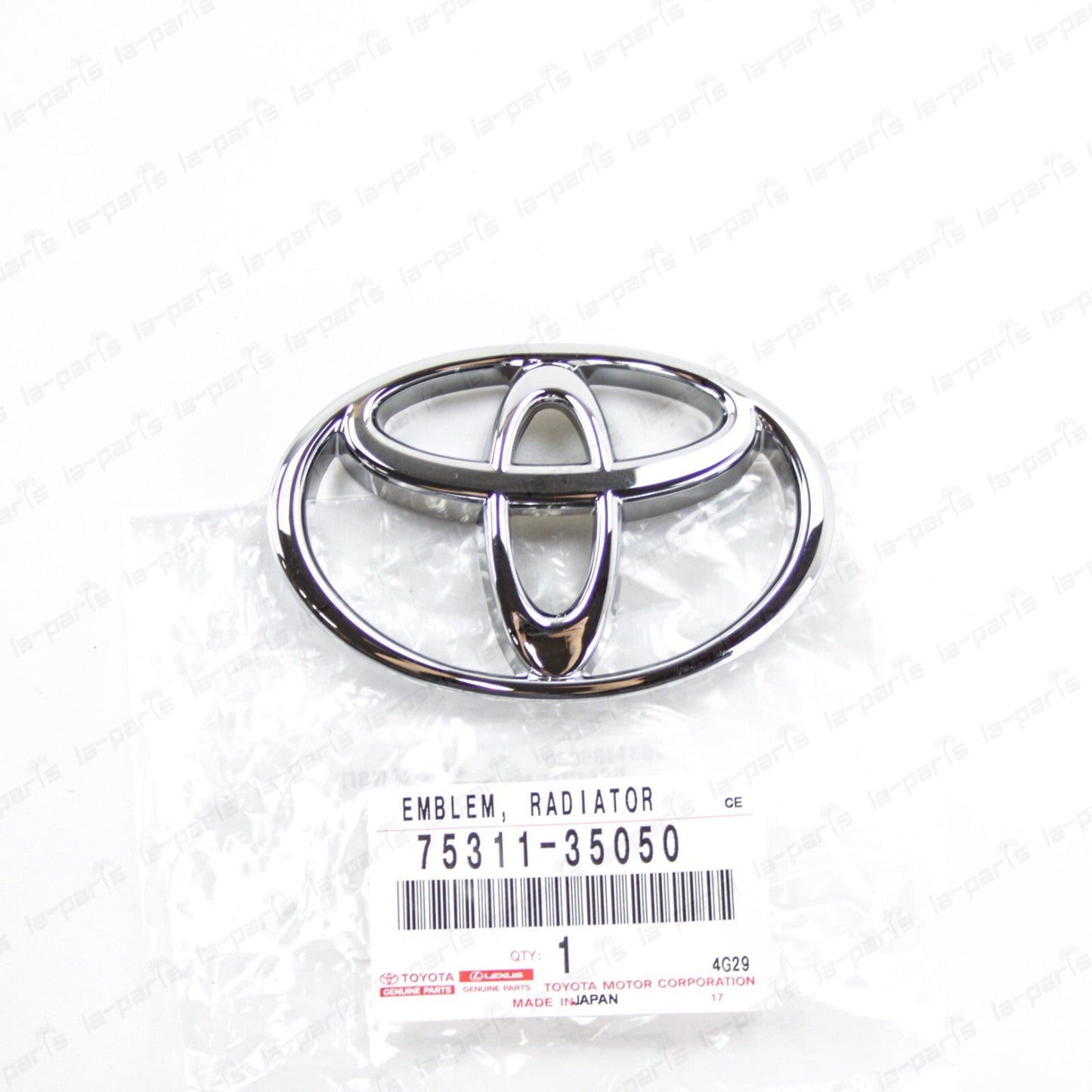 Genuine Toyota 92-95 4Runner Pickup 2WD Front Radiator Grille Emblem 75311-35050