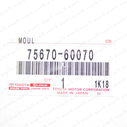 GENUINE LEXUS GX470 03-09 TOYOTA LC PRADO 120 REAR QUARTER BELT MOULDINGS PAIR