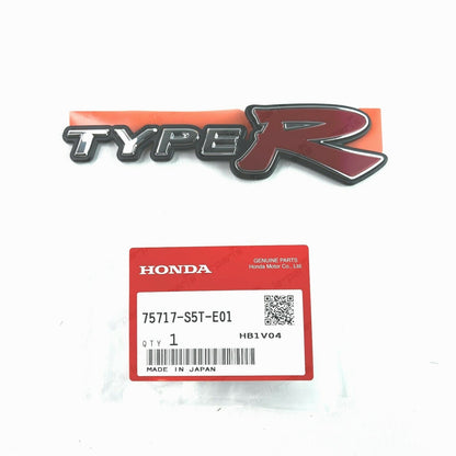 GENUINE JDM HONDA CIVIC EP3 2001-2005 TYPE R REAR EMBLEM 75717-S5T-E01