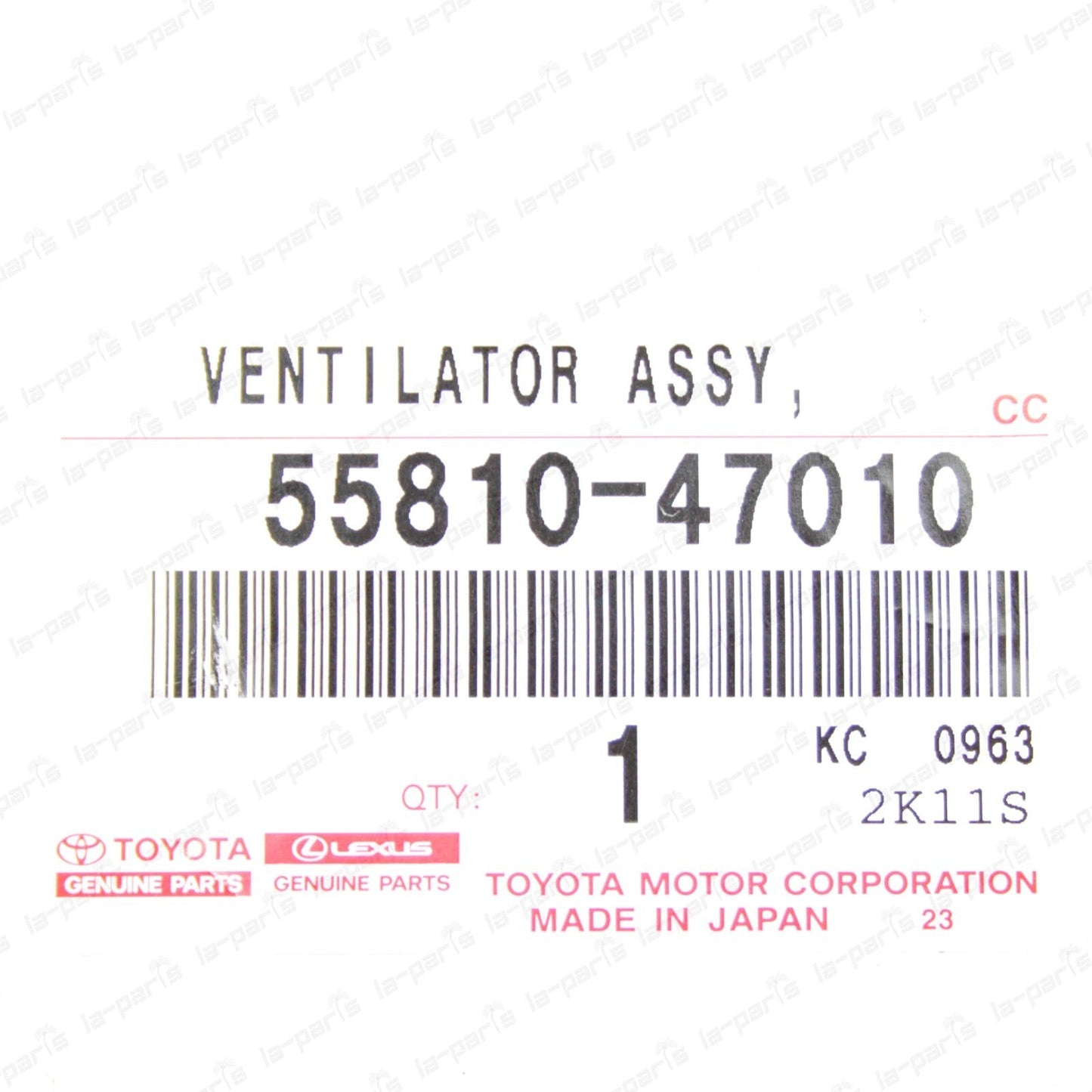 New Genuine Toyota 12-17 Prius V Passenger Side Cowl Cover Seal 55810-47010