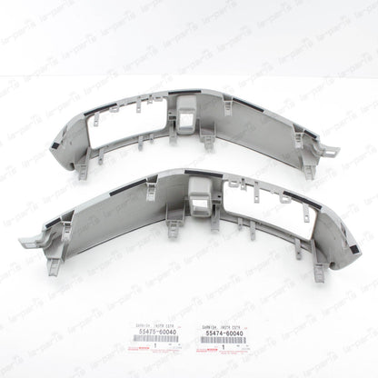 New Genuine Toyota Lexus GX470 Instrument Air Vent Finish Panel Garnish Set