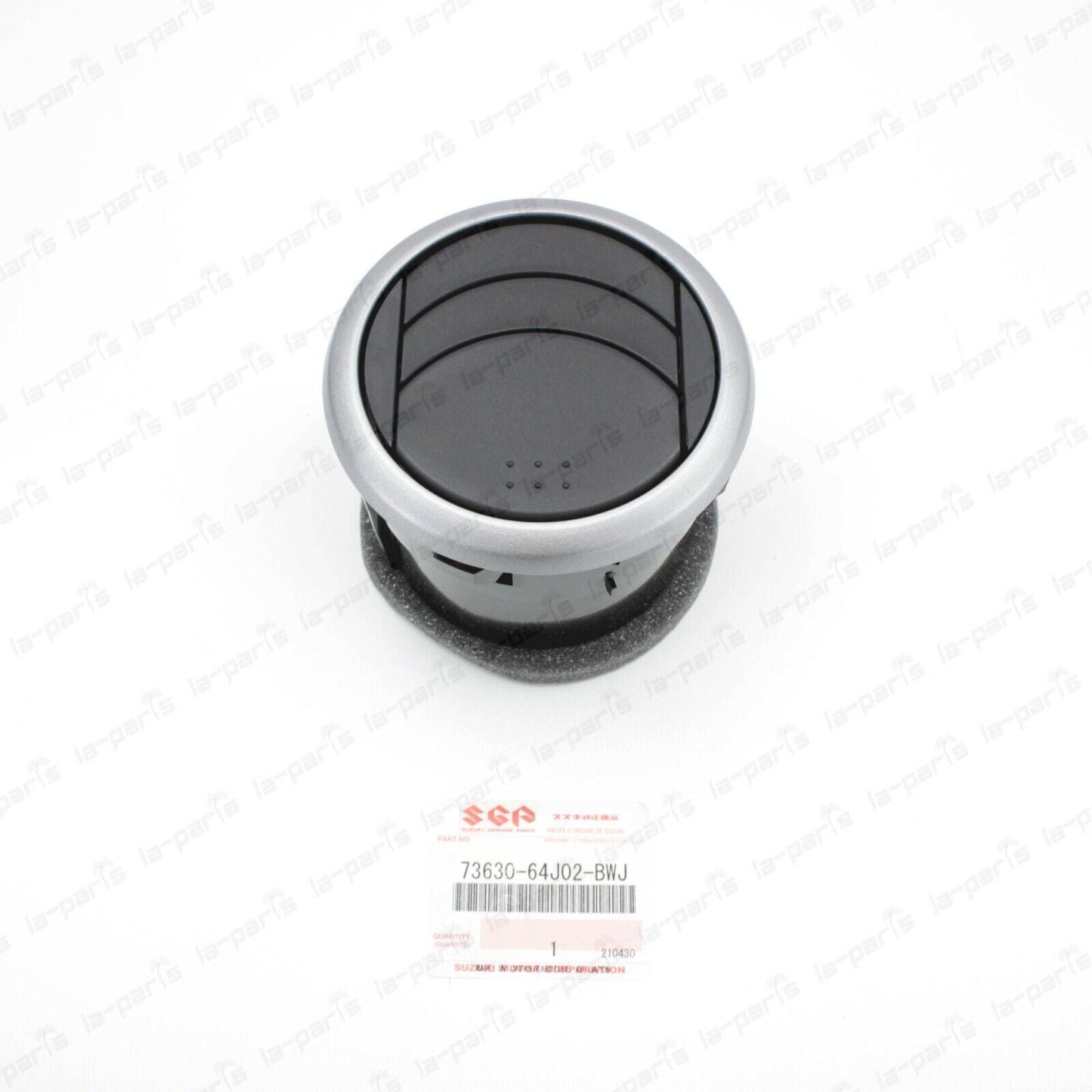 Genuine Suzuki 06-13 Grand Vitara Louver Side Vent Black/Gray 73630-64J02-Bwj