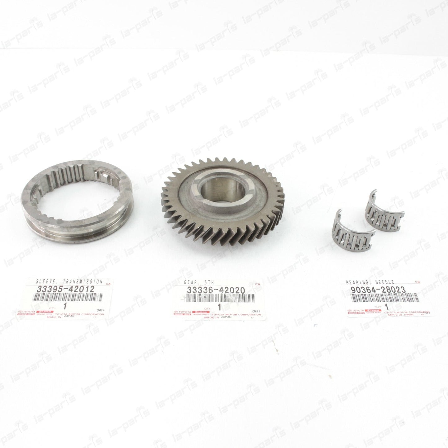New Genuine Toyota Corolla Matrix 5th Gear Repair Kit 41 Teeth 3pc 33336-42020