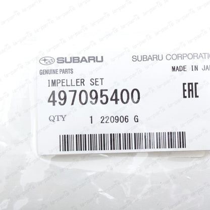 New Genuine OEM Subaru 1982-1990 Sambar Water Pump Impeller Set 497095400