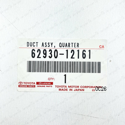 NEW GENUINE LEXUS IS GS CT QUARTER VENT DUCT ASSY 1 PC 62930-12161 (RH=LH)
