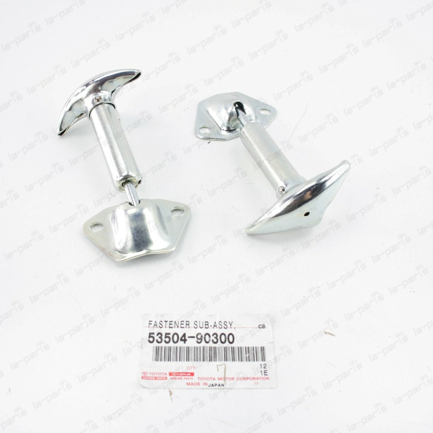 Genuine For Toyota Land Cruiser FJ40 BJ40 Windshield Hood Catch Set 53504-90300