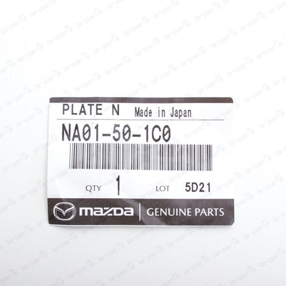 New Genuine Mazda 90-97 Miata Front Bumper Driver Mounting Plate NA01-50-1C0