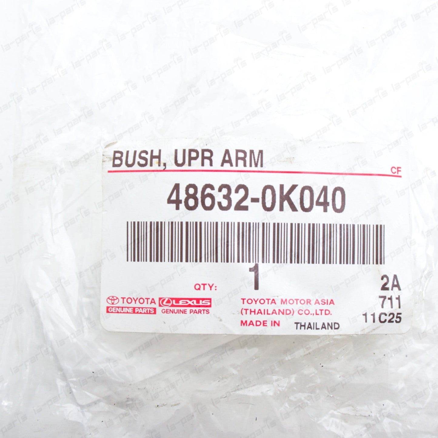 New Genuine OEM Toyota Hilux Fortuner Front Control Arms Bushings SET OF 8