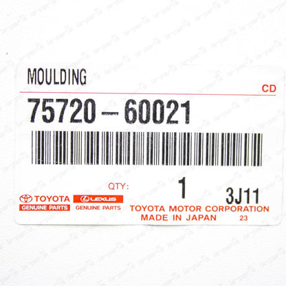 New Genuine OEM Toyota 91-97 Land Cruiser LX450 Driver Door Molding 75720-60021