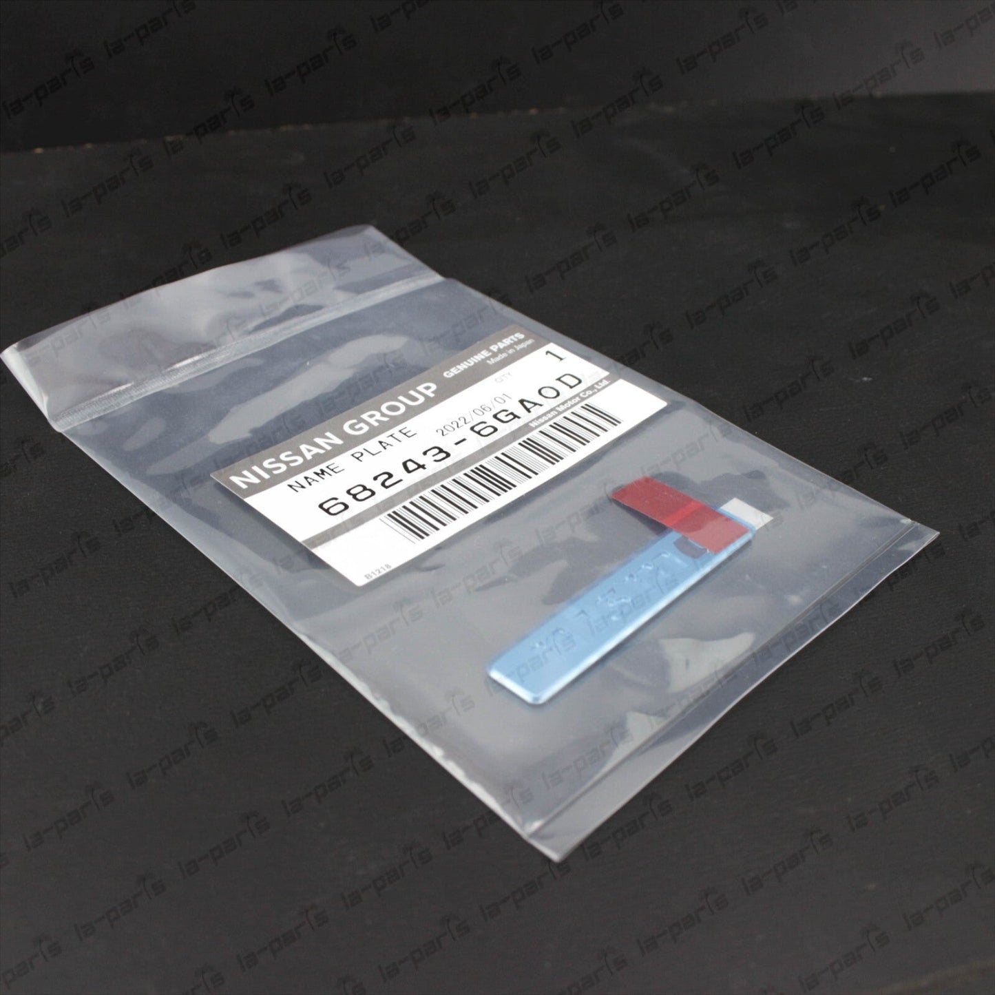GENUINE NISSAN 2015-2022 370Z JDM NAME PLATE LOGO ORNAMENT NISMO 68243-6GA0D