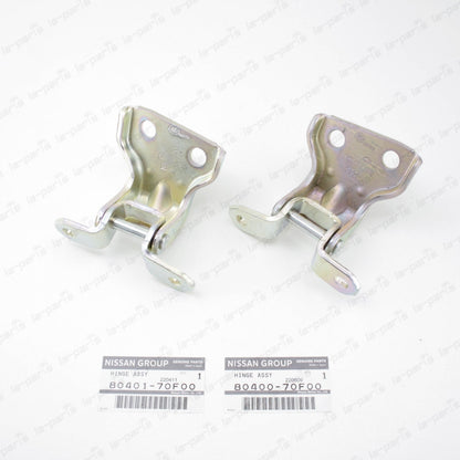 GENUINE NISSAN 240SX 200SX S14 FRONT DOOR HINGE 80401-70F00 + 80400-70F00 PAIR