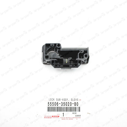 New Genuine OEM Toyota 03-09 4Runner Stone Color Glove Box Lock 55506-35020-B0