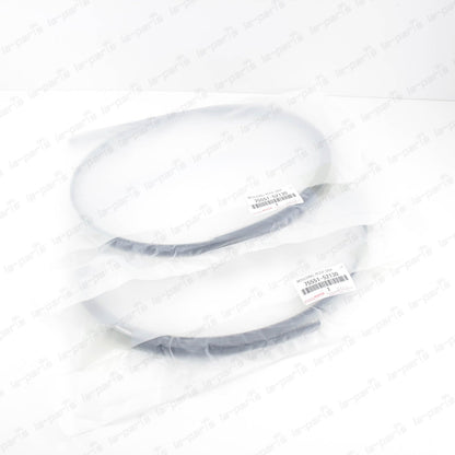 NEW GENUINE  TOYOTA 07-11 YARIS HATCH ROOF DRIP SIDE FINISH MOULDING SET OF 2