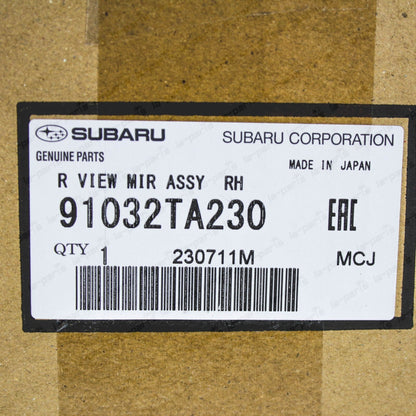 New Genuine Subaru Sambar KS3 KS4 Dias KV3 KV4 Kei truck Right Side View Mirror