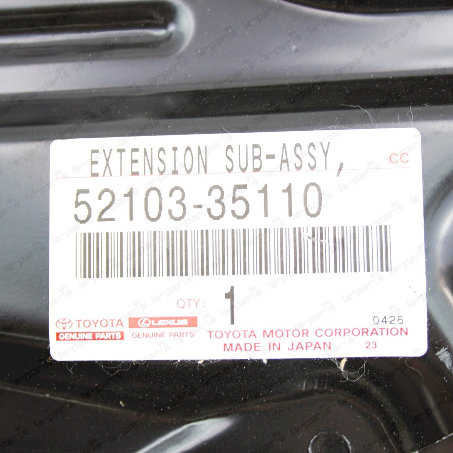 GENUINE TOYOTA 13-21 4RUNNER FRONT BUMPER COVER RETAINER MOUNTING BRACKET PAIR