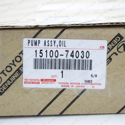New Genuine Toyota Camry 1995-2001 4 Cyl 2.2 L Solara 99-01 Oil Pump 15100-74030
