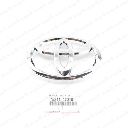 NEW GENUINE TOYOTA 2006-2009 RAV4 FRONT RADIATOR GRILLE EMBLEM 75311-42010
