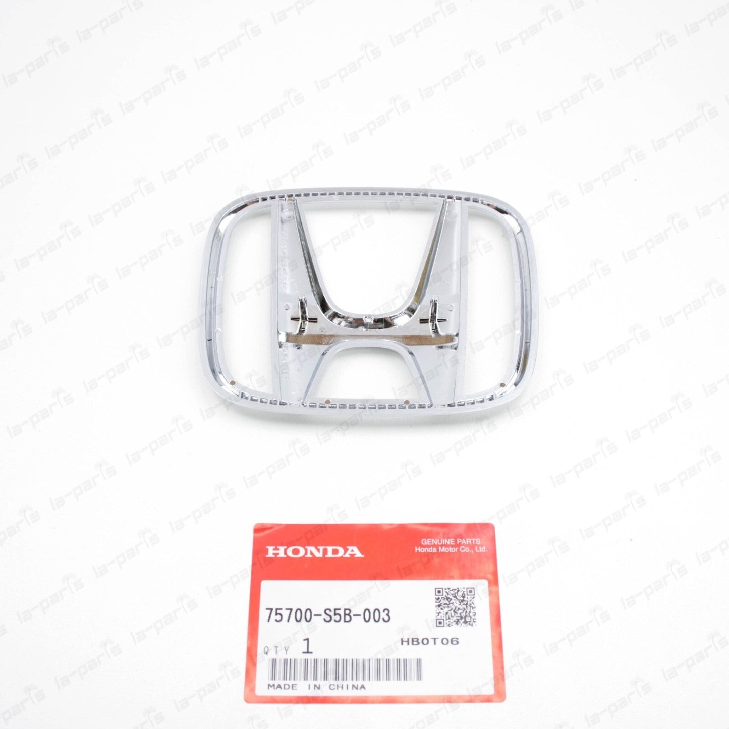 GENUINE HONDA 03- 08 CIVIC 4DR SEDAN ELEMENT FRONT GRILLE EMBLEM 75700-S5B-003