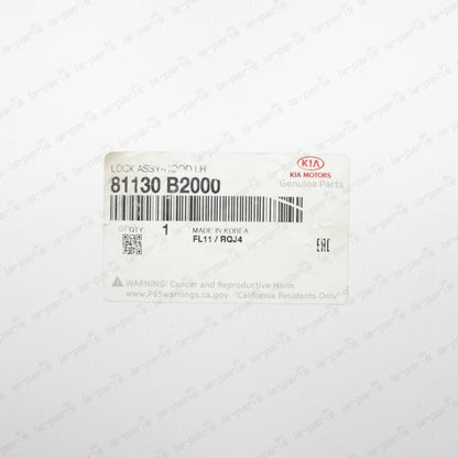 NEW GENUINE OEM KIA 2014-2019 Soul Hood Lock Latch 81130-B2000