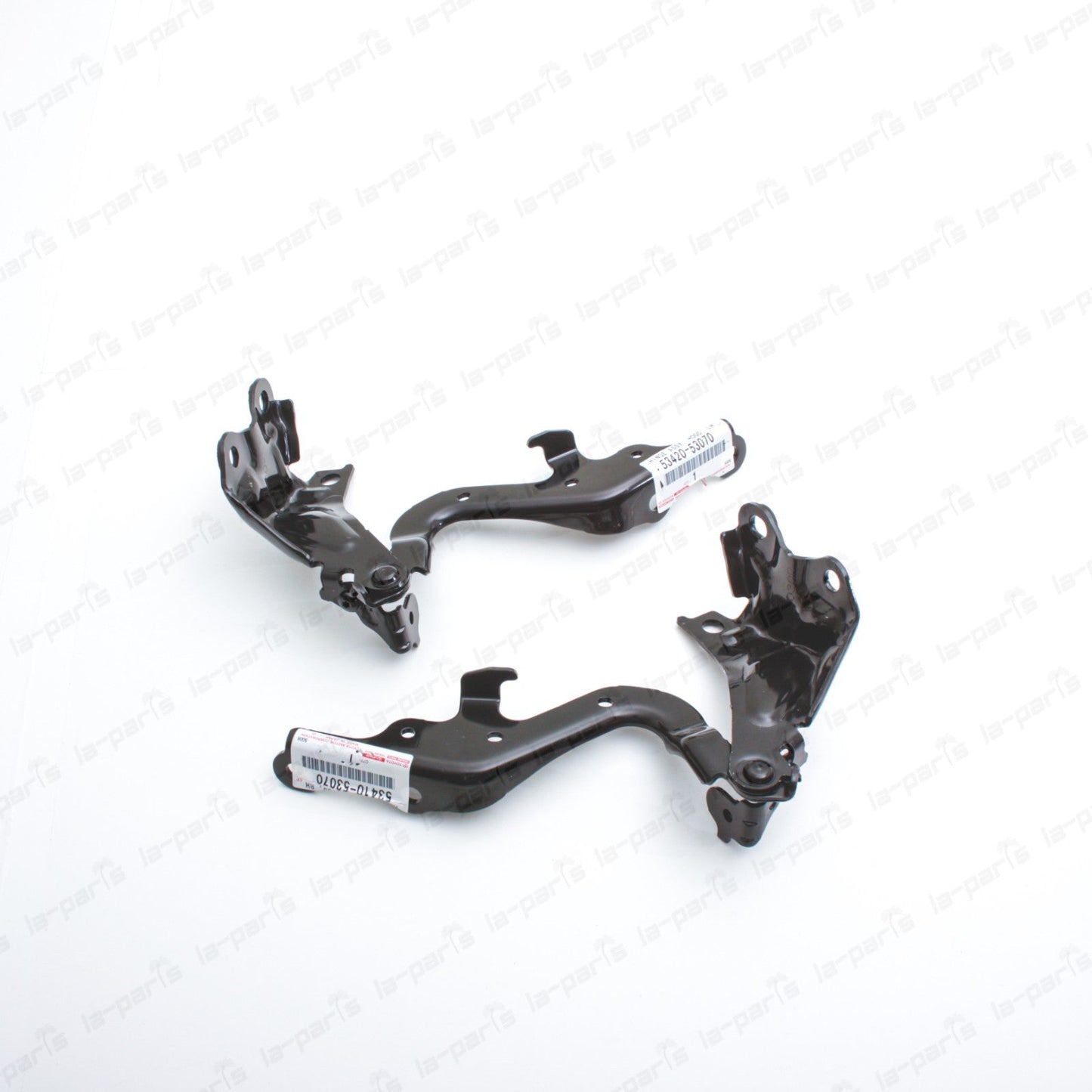 New Genuine OEM Lexus 08-13 ISF Hood Hinge Set 53410-53070 & 53420-53070