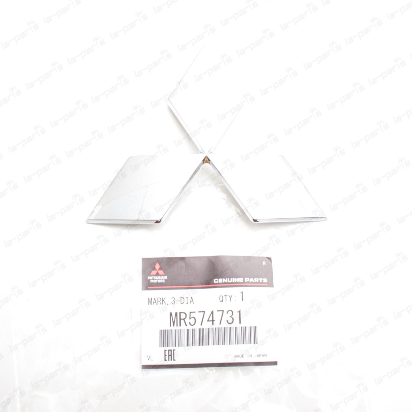Genuine Mitsubishi Lancer Evolution 7 8 9 EVO CT9A Front Bumper Emblem MR574731