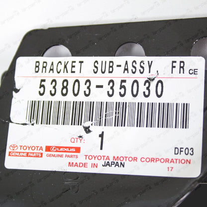Genuine Toyota 10-24 4Runner Front Passenger Fender Mount Bracket 53803-35030