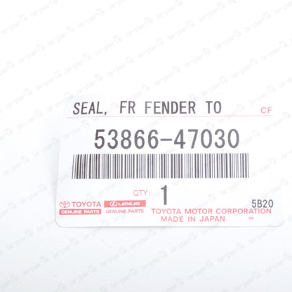 New Genuine Toyota 12-17 Prius V Passenger Side Fender To Cowl Hood Side Seal