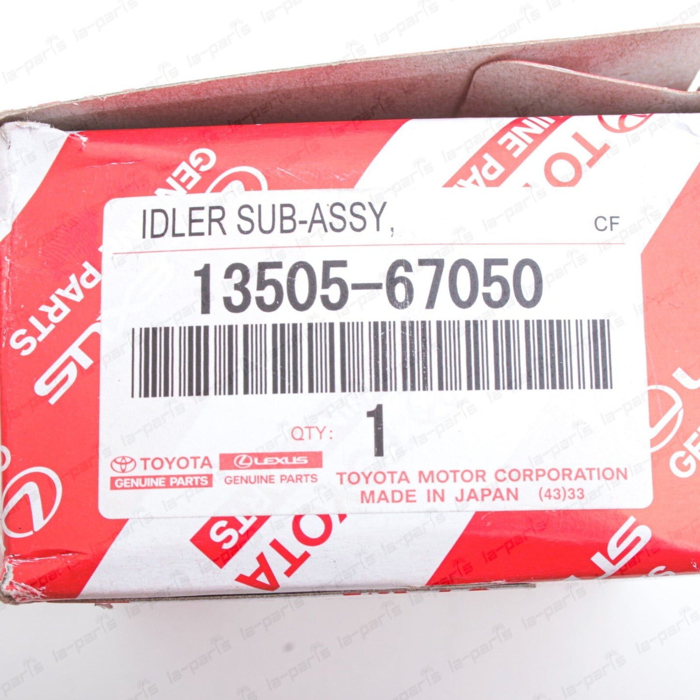 New Genuine Toyota 1KZTE 1KZ-TE 3.0 Turbo Diesel Timing Belt Pulley 13505-67050