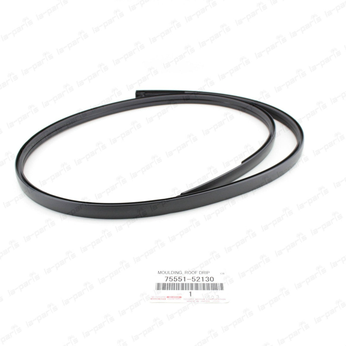 NEW GENUINE TOYOTA 07-11 YARIS HATCH ROOF DRIP SIDE FINISH MOULDING 75551-52130