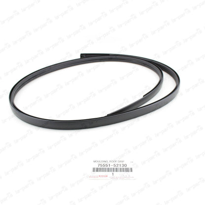 NEW GENUINE TOYOTA 07-11 YARIS HATCH ROOF DRIP SIDE FINISH MOULDING 75551-52130