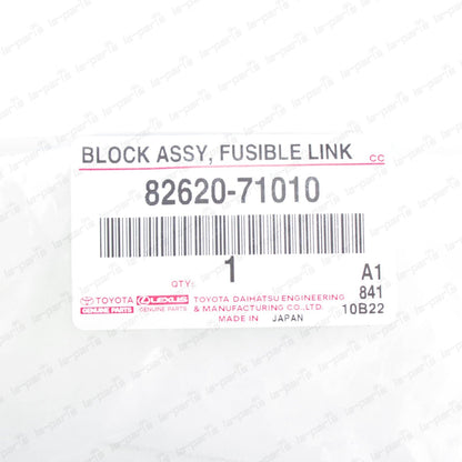 New Genuine Toyota 2009 - 2011 Hilux Fusible Link Block Assembly 82620-71010