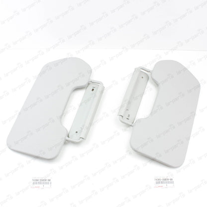 NEW GENUINE TOYOTA 2008-2014 FJ CRUISER GRAY SUN VISORS SET RIGHT & LEFT