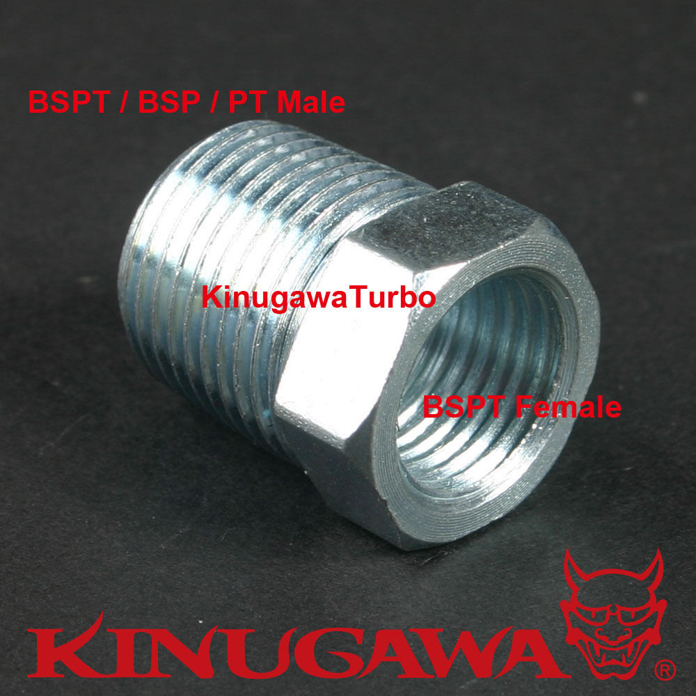 Forged Steel Adapter Fitting Connector BSPT 3/8 Male - BSPT 1/4 Female C7-3