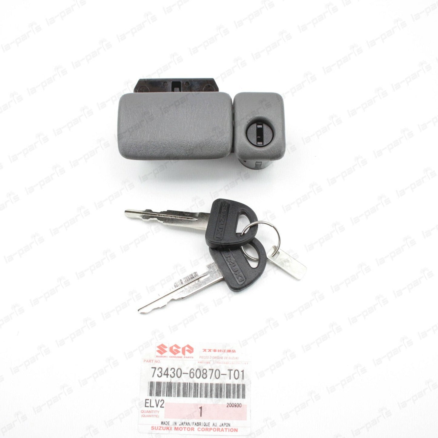 NEW GENUINE FOR SUZUKI GRAND VITARA LOCK ASSY GLOVE BOX (GREY) 73430-60870-T01