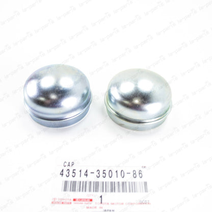 Genuine Toyota 84-95 4Runner Pickup 95-04 Tacoma Front Hub Grease Cap SET of 2