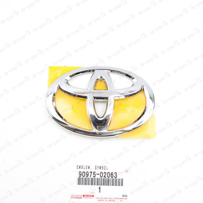 NEW GENUINE TOYOTA 07-09 HIGHLANDER YARIS SEDAN REAR TRUNK EMBLEM 90975-02063