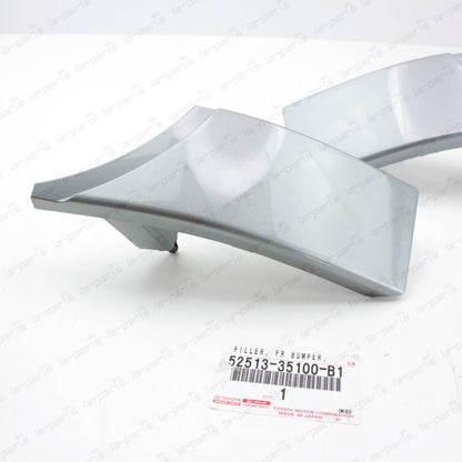 New Genuine for Toyota 2007-2014 FJ Cruiser Gray Front Bumper Filler RH & LH