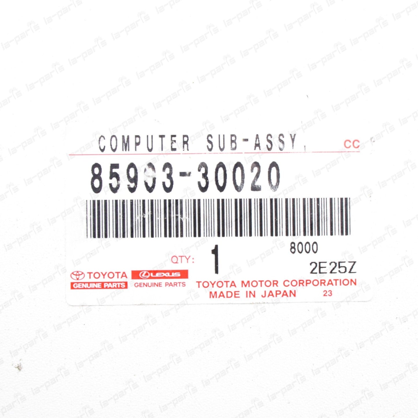 GENUINE TOYOTA GS300 400 430 INTERLOCK SHIFT LOCK CONTROL COMPUTER 85903-30020