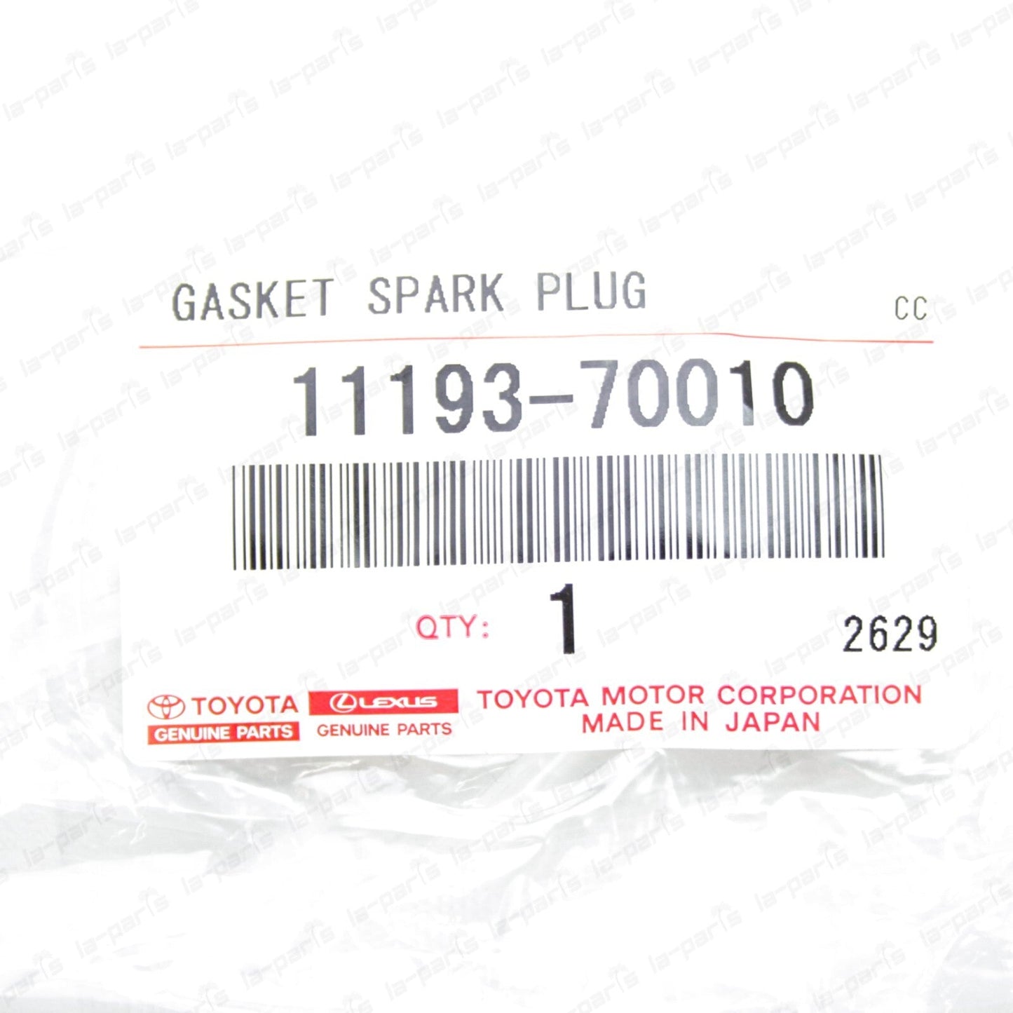 New Genuine Toyota FJ Tundra 4Runner 4.0 L Valve Cover Gaskets W/spark Plug Seal