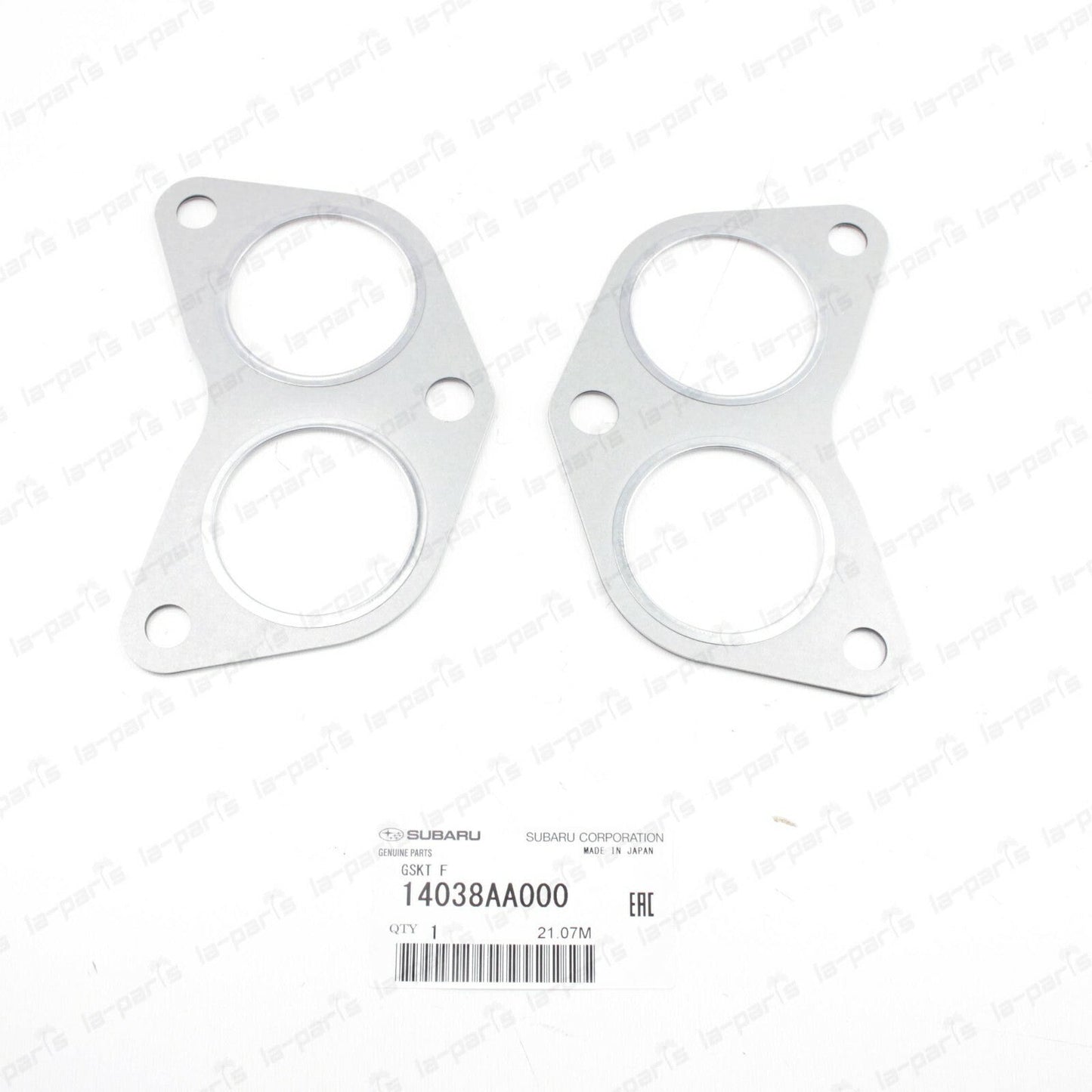 NEW GENUINE SUBARU WRX STI LEGACY FORESTER TURBO EXHAUST MANIFOLD GASKET SET
