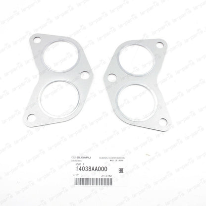 NEW GENUINE SUBARU WRX STI LEGACY FORESTER TURBO EXHAUST MANIFOLD GASKET SET