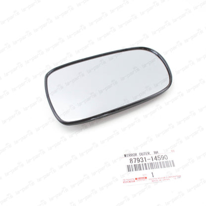 NEW GENUINE TOYOTA SUPRA MK4 JZA80 OUTER REAR SIDE VIEW MIRROR  SET OF LH & RH