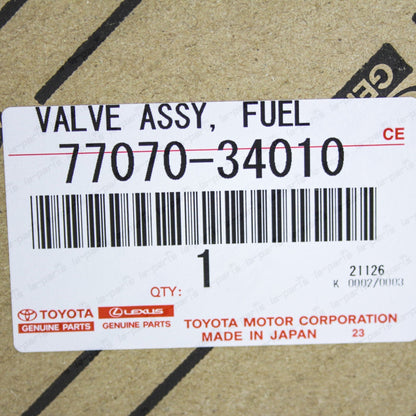 New Genuine Toyota 10-17 Sequoia Tundra Fuel Tank Reservoir Valve 77070-34010