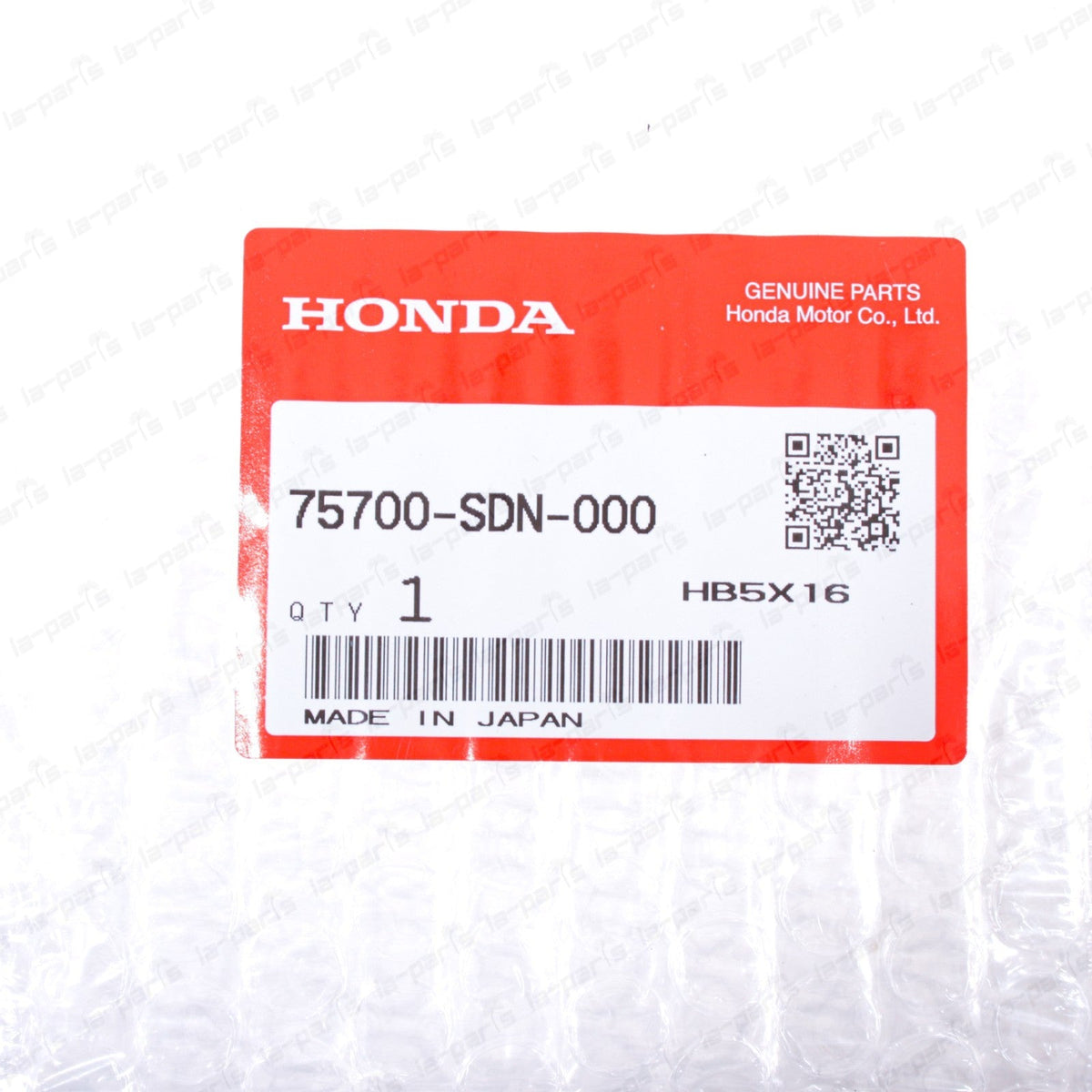 New Genuine OEM Honda 03-05 Accord 07-08 Fit Front Grille Emblem 75700-SDN-000