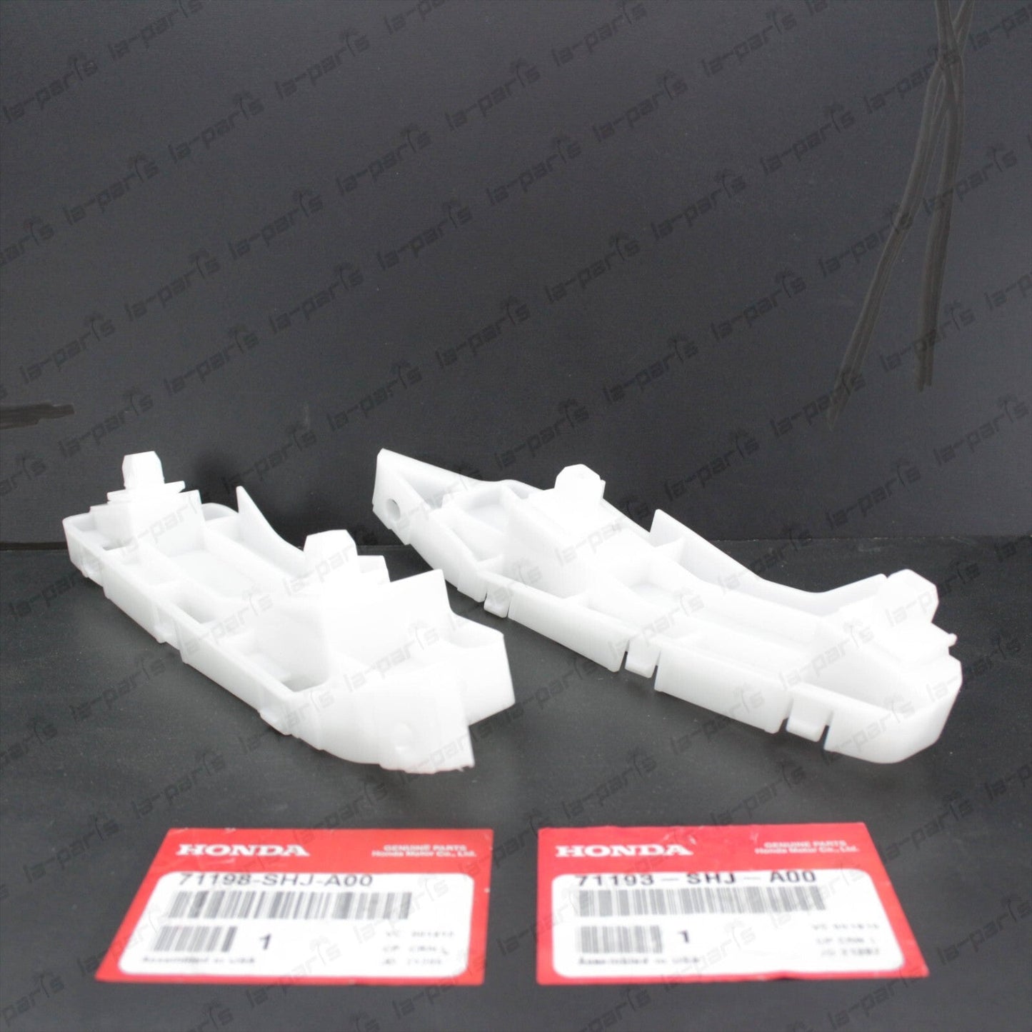 GENUINE HONDA 05-10 ODYSSEY FRONT BUMPER COVER SPACER LEFT + RIGHT  SET OF TWO