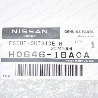 Genuine Nissan Door Outside Handle Escutcheon H0646-1BA0A