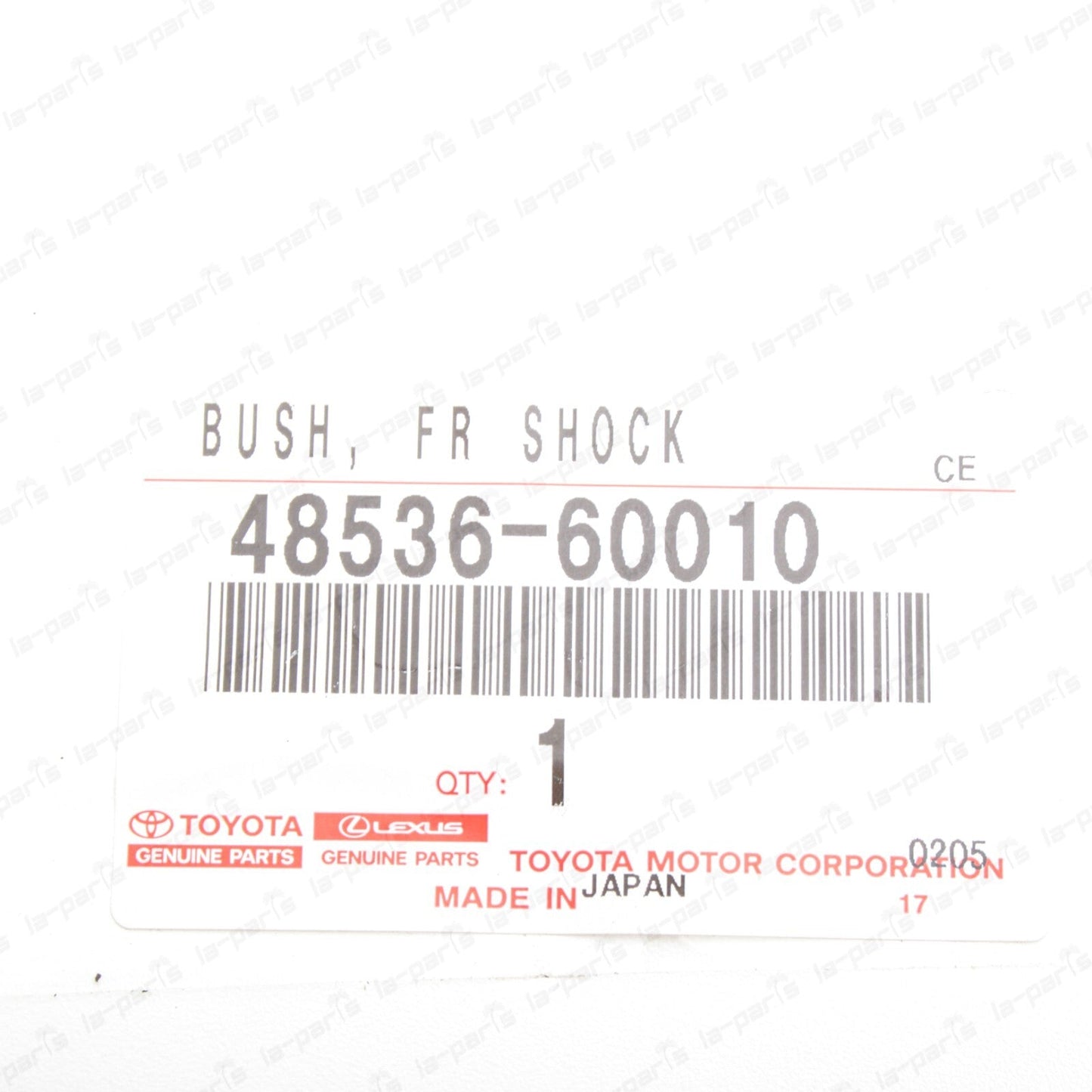 New Genuine Toyota 10-24 4Runner FJ Front Shock Absorber Bushings 48536-60010 x2
