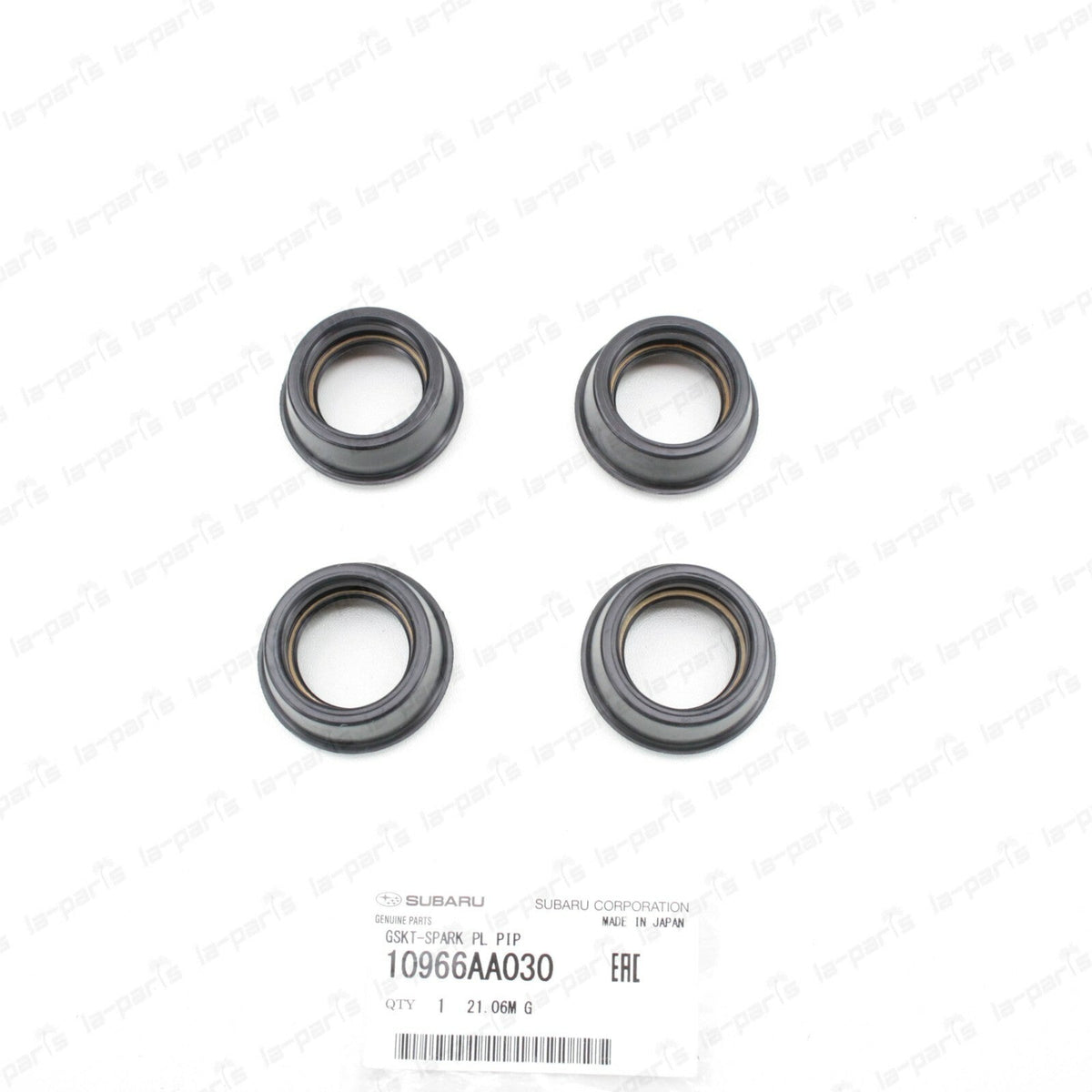 NEW GENUINE SUBARU IMPREZA FORESTER OUTBACK SPARK PLUG TUBE SEAL 10966AA030 x 4